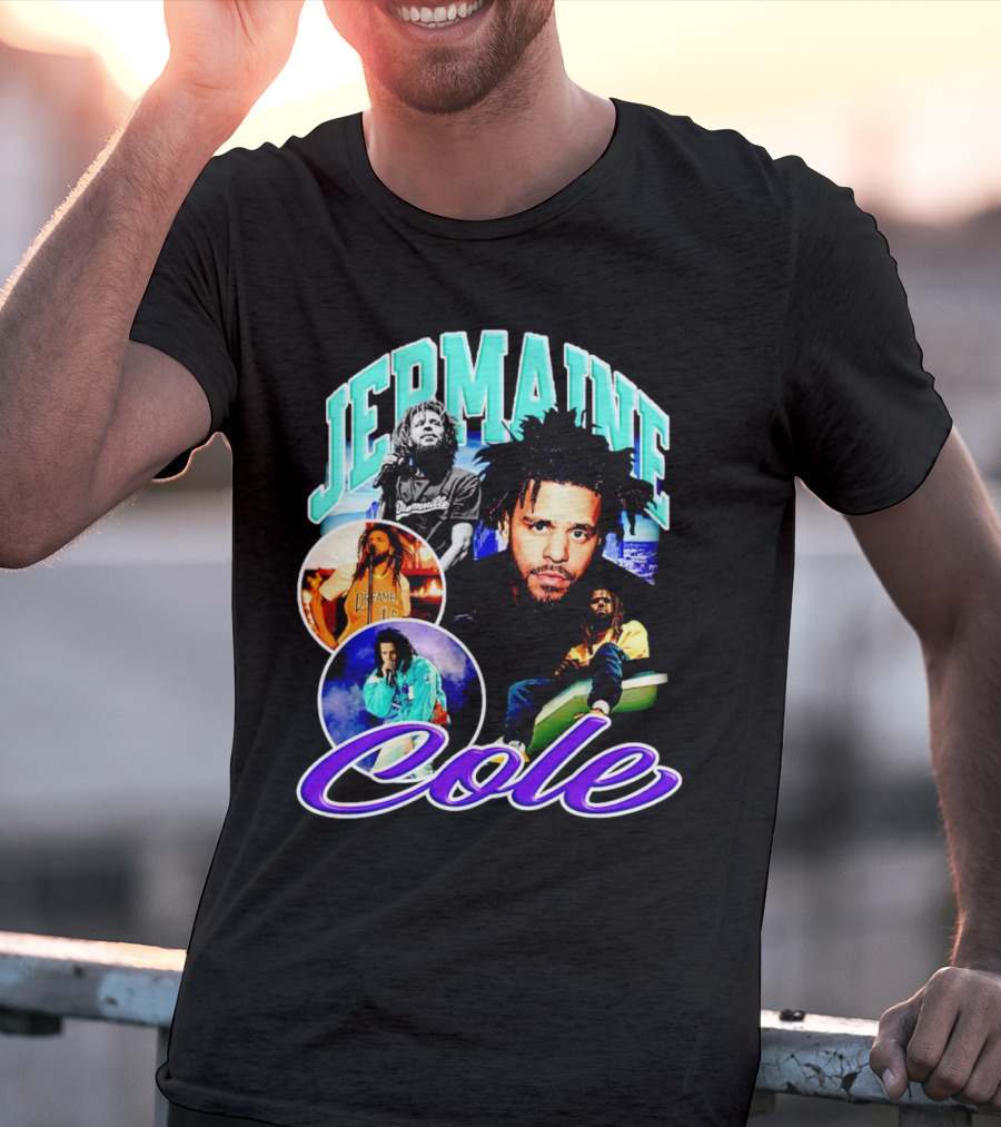 Jermaine Cole Vintage Collage T-Shirt