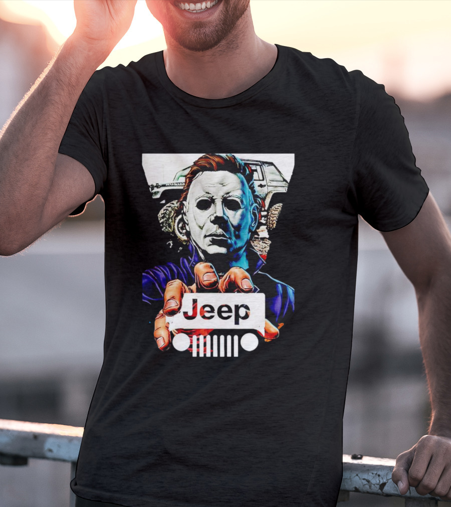 Michael Myers Jeep Iconic Crossover T-Shirt
