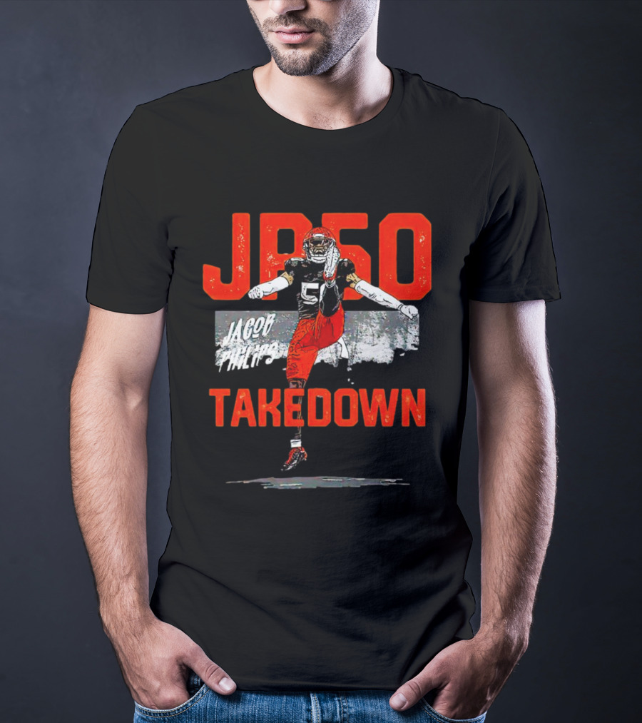 Jacob Phillips JP50 Cleveland Browns Takedown T-Shirt