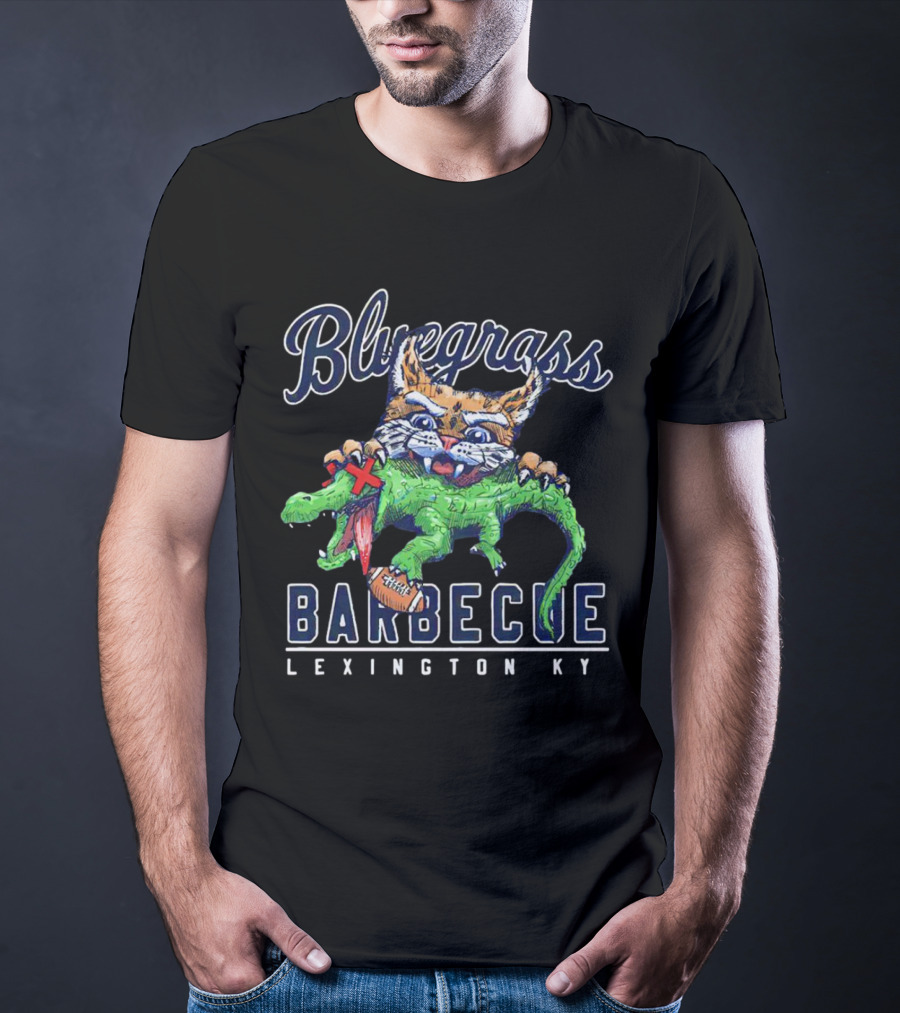 Kentucky Wildcats Bluegrass Barbecue Lexington KY Football Gator Rivalry T-Shirt