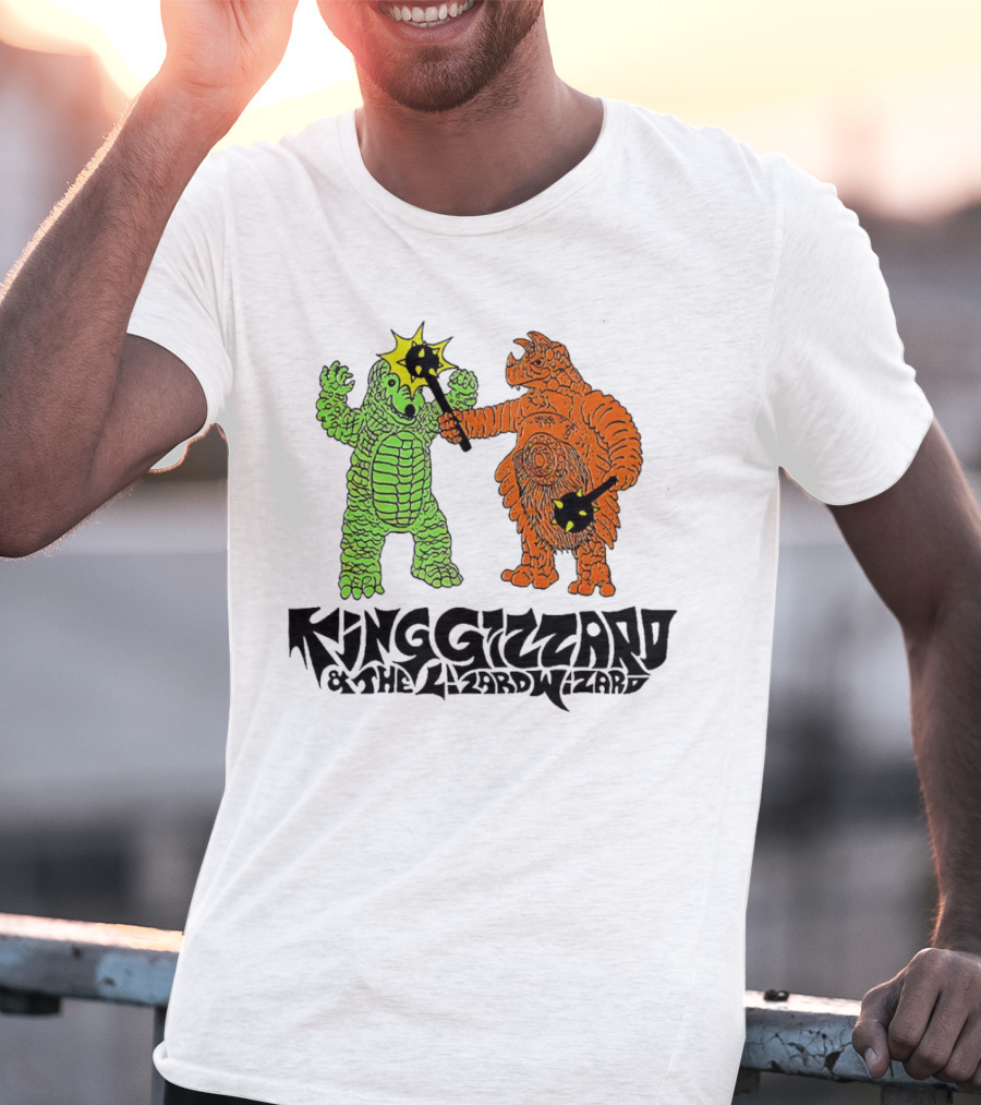 King Gizzard And The Lizard Wizard Monstrous Duel T-Shirt