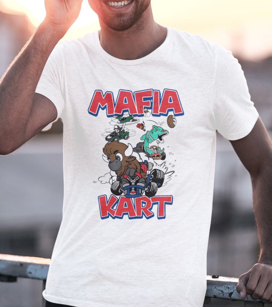 MAFIA KART Racing Animals In Action T-Shirt
