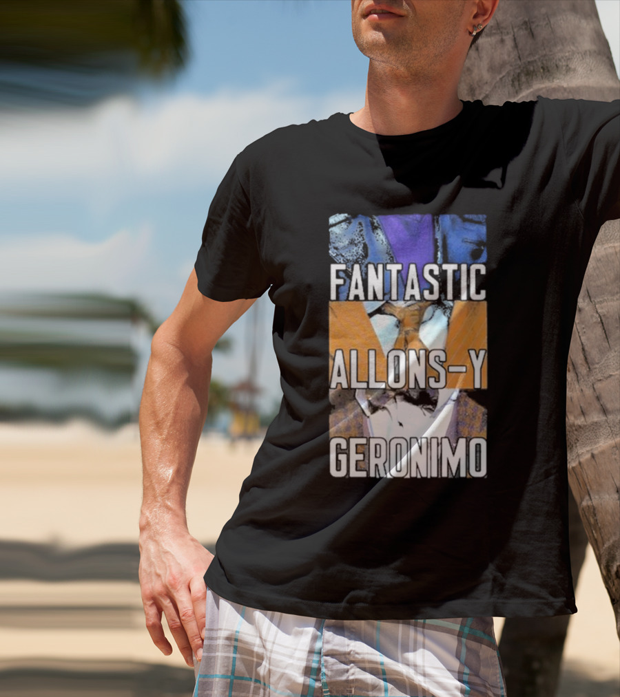 Doctor Who Fantastic Allons-Y Geronimo T-Shirt
