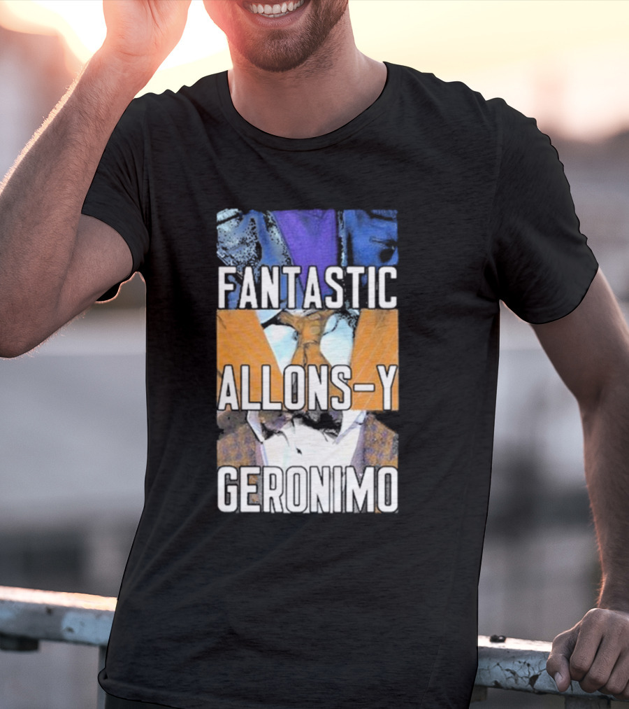 Doctor Who Fantastic Allons-Y Geronimo T-Shirt