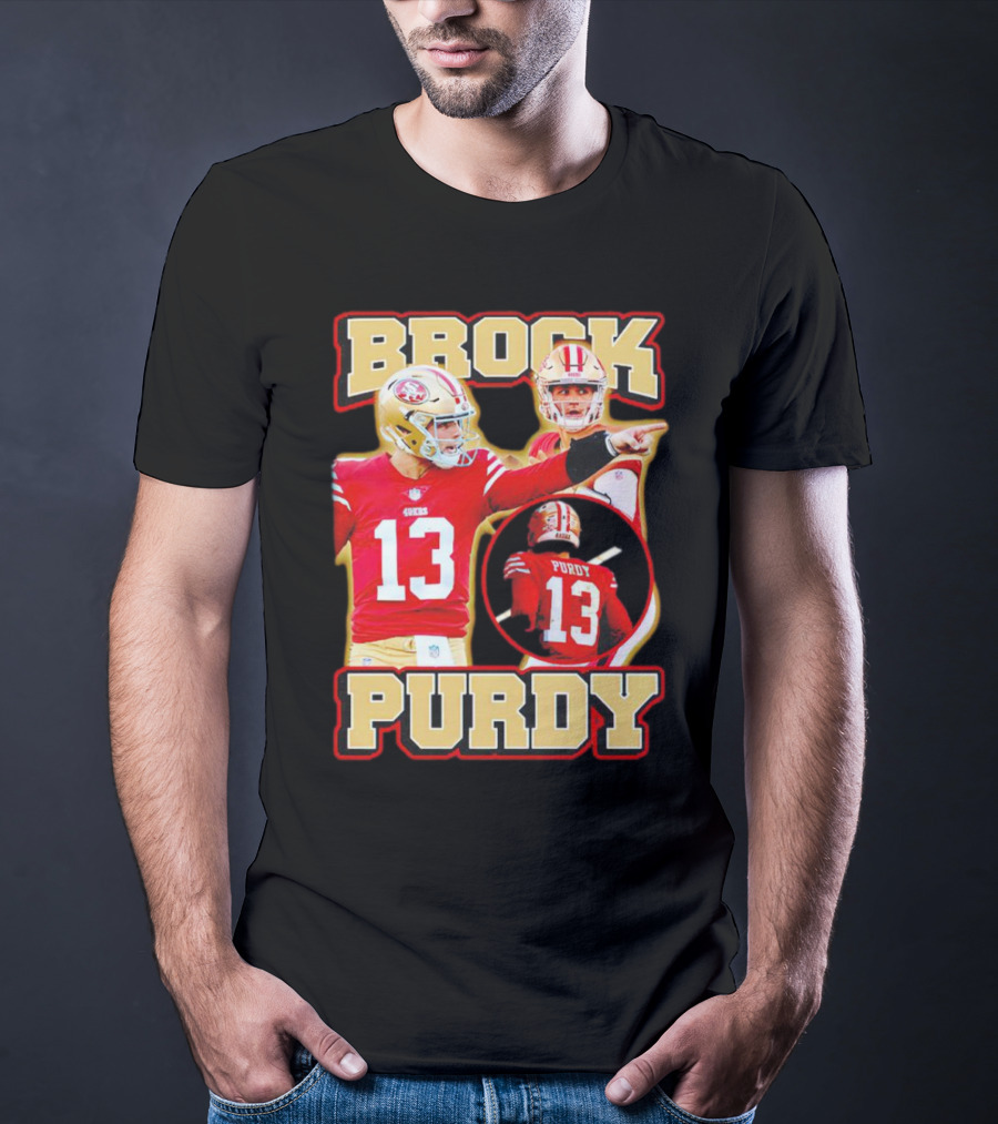 Brock Purdy San Francisco 49ers NFL Quarterback Football Number 13 T-Shirt