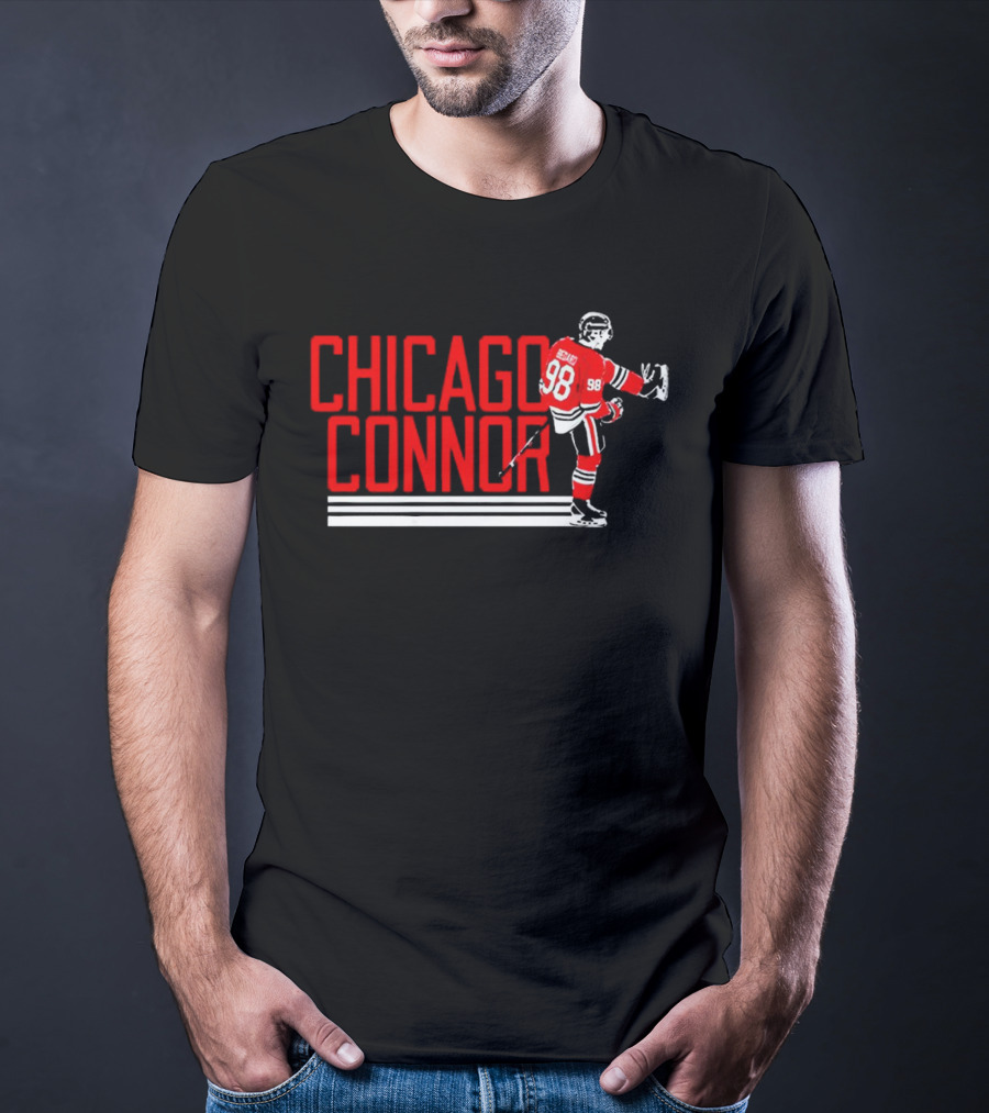 Connor Bedard Chicago Blackhawks Chicago Connor T-Shirt