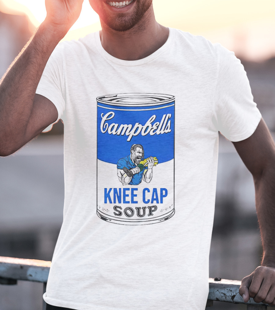 Campbell's Knee Cap Soup Dan Campbell Football Motivational T-Shirt