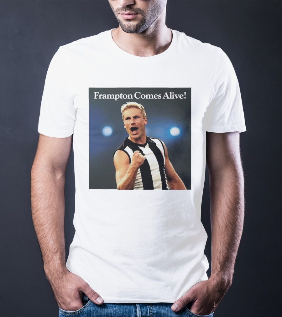 Frampton Comes Alive Collingwood Football Club Tribute Player T-Shirt