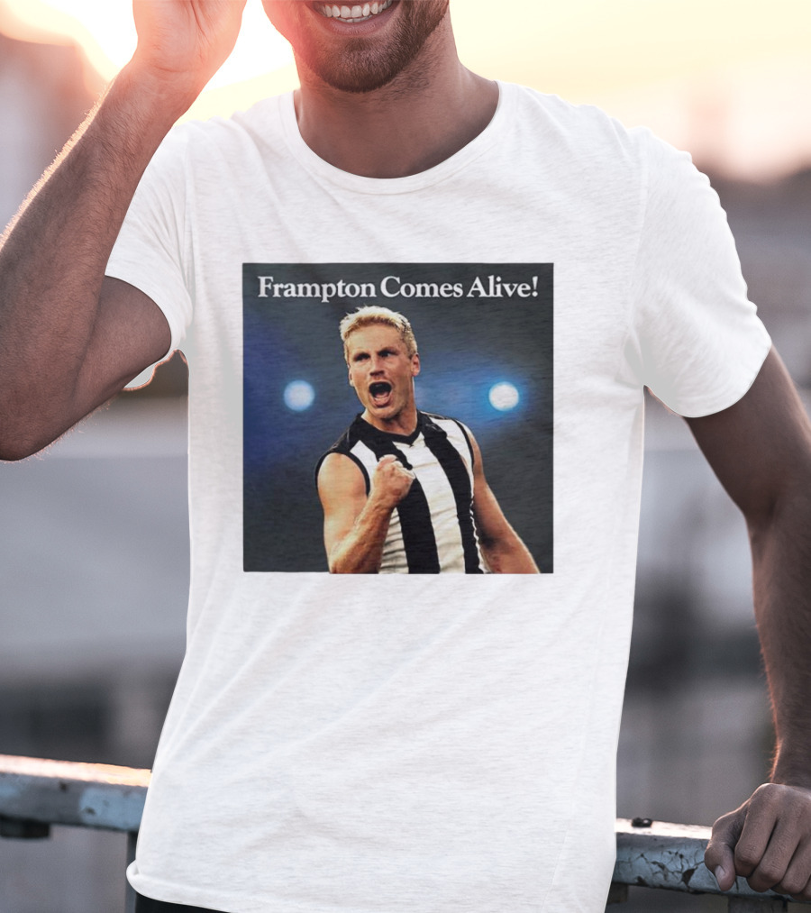 Frampton Comes Alive Collingwood Football Club Tribute Player T-Shirt