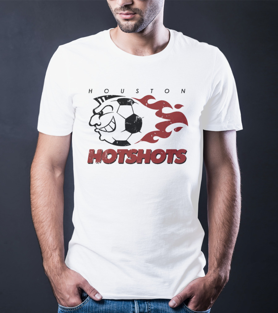 Houston Hotshots Soccer Flame T-Shirt
