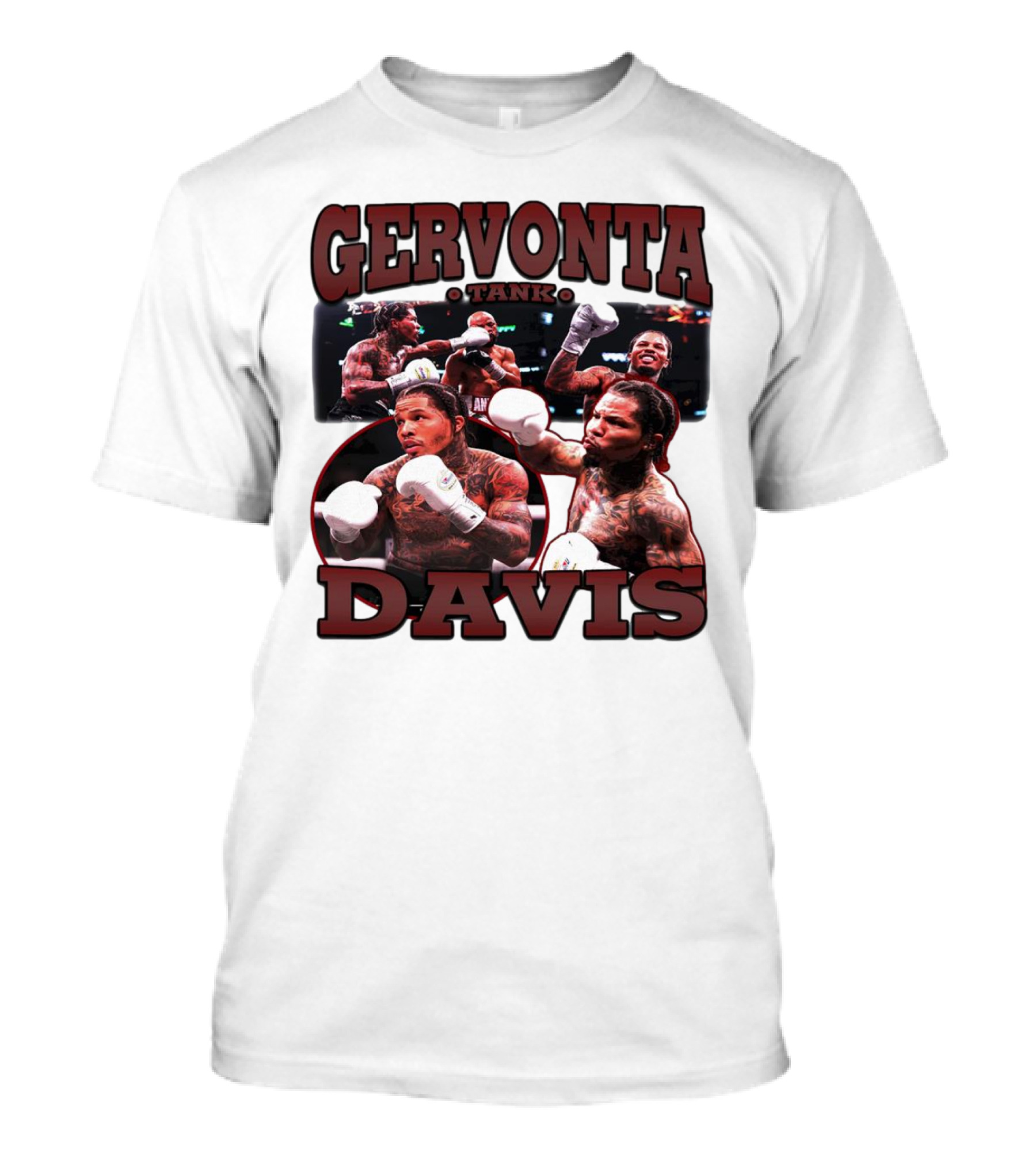 Gervonta Davis Tank Vintage Bootleg Boxing Collage T-Shirt