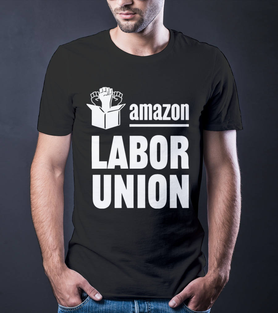 Amazon Labor Union Fists In Box T-Shirt