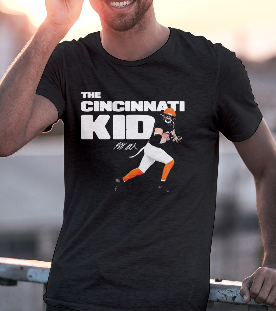 Trey Hendrickson Cincinnati Bengals The Cincinnati Kid Signature Football Gear T-Shirt