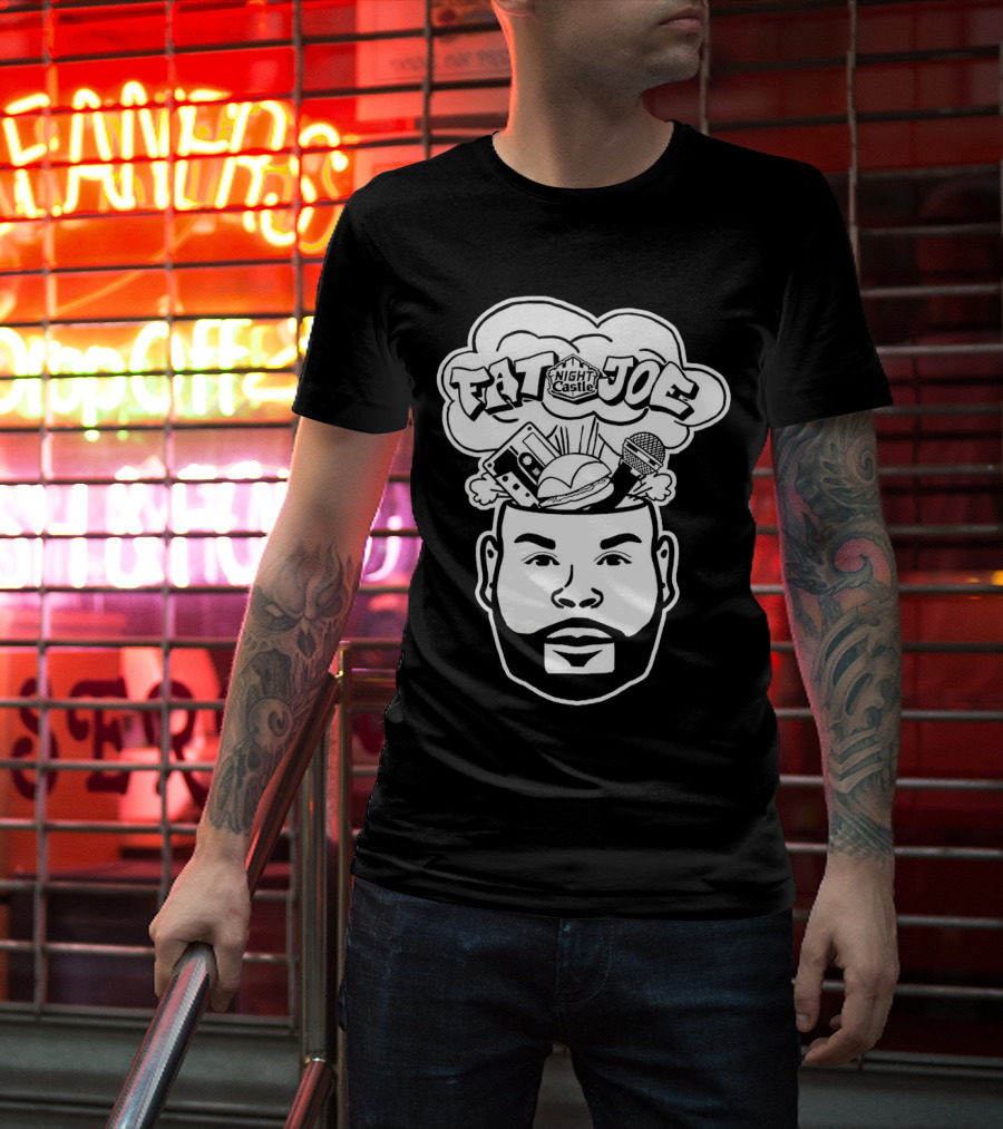Fat Joe Night Castle Music And Burgers Icons T-Shirt