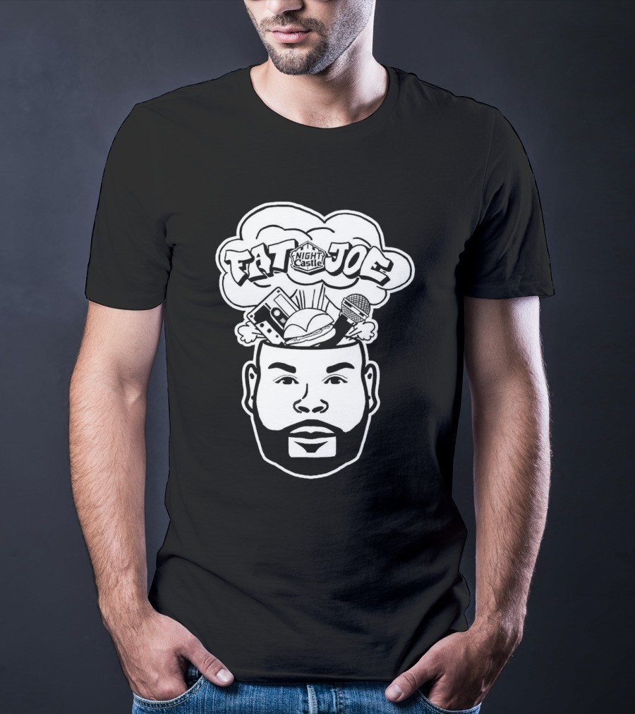 Fat Joe Night Castle Music And Burgers Icons T-Shirt