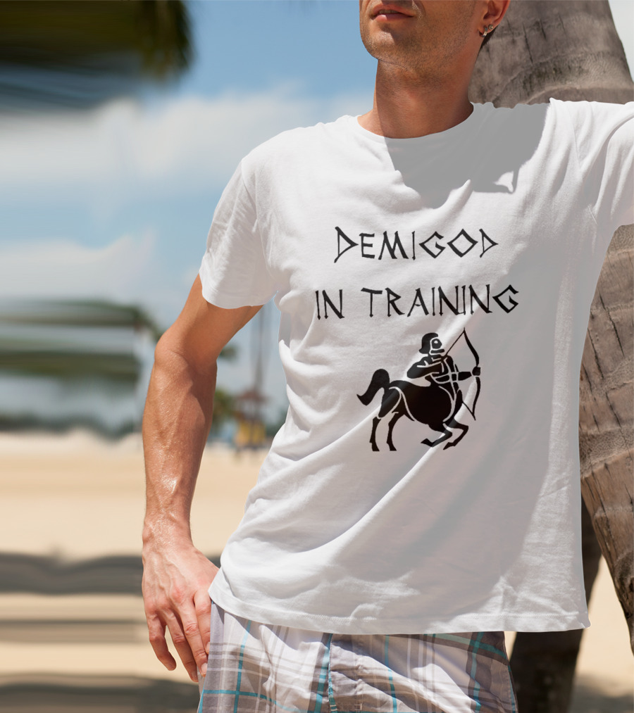 Demigod In Training Centaur Archer Mythology T-Shirt