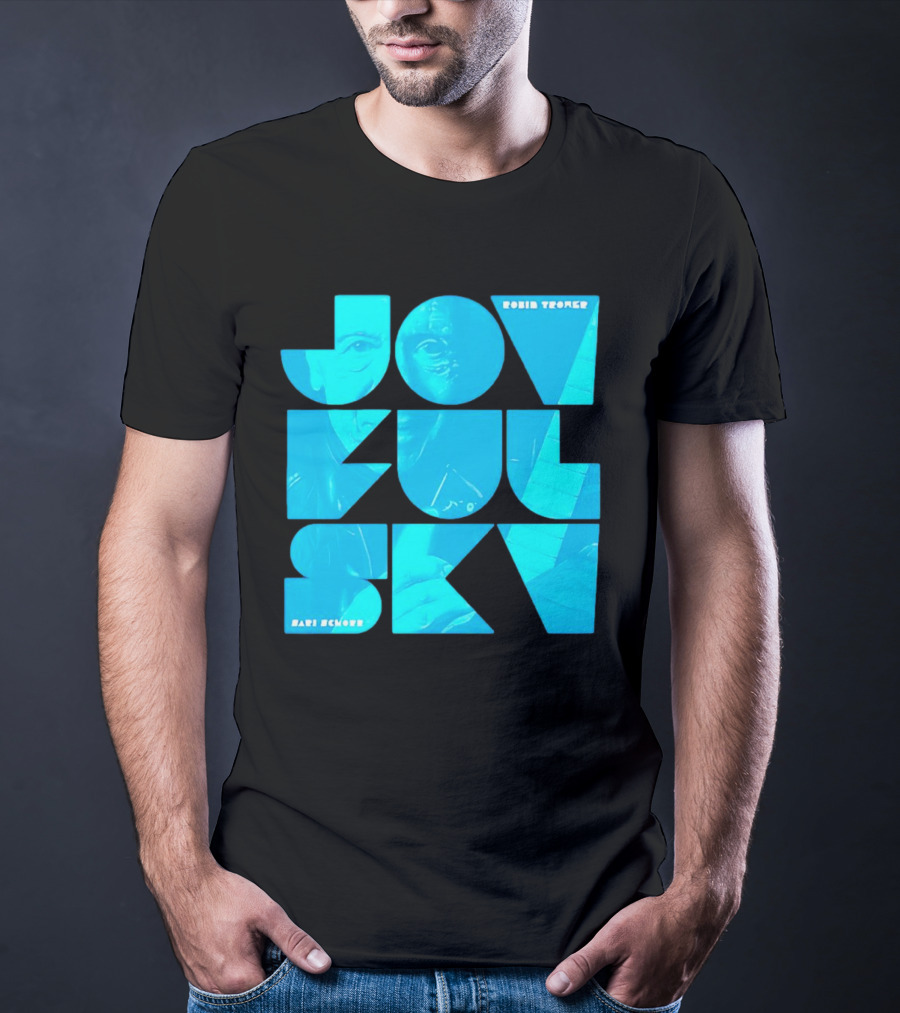 Robin Trower Joyful Sky Album Cover Art By Hari Schneider T-Shirt