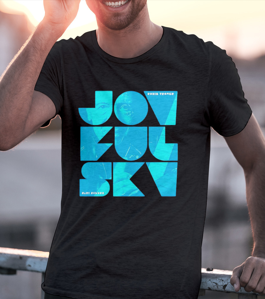 Robin Trower Joyful Sky Album Cover Art By Hari Schneider T-Shirt