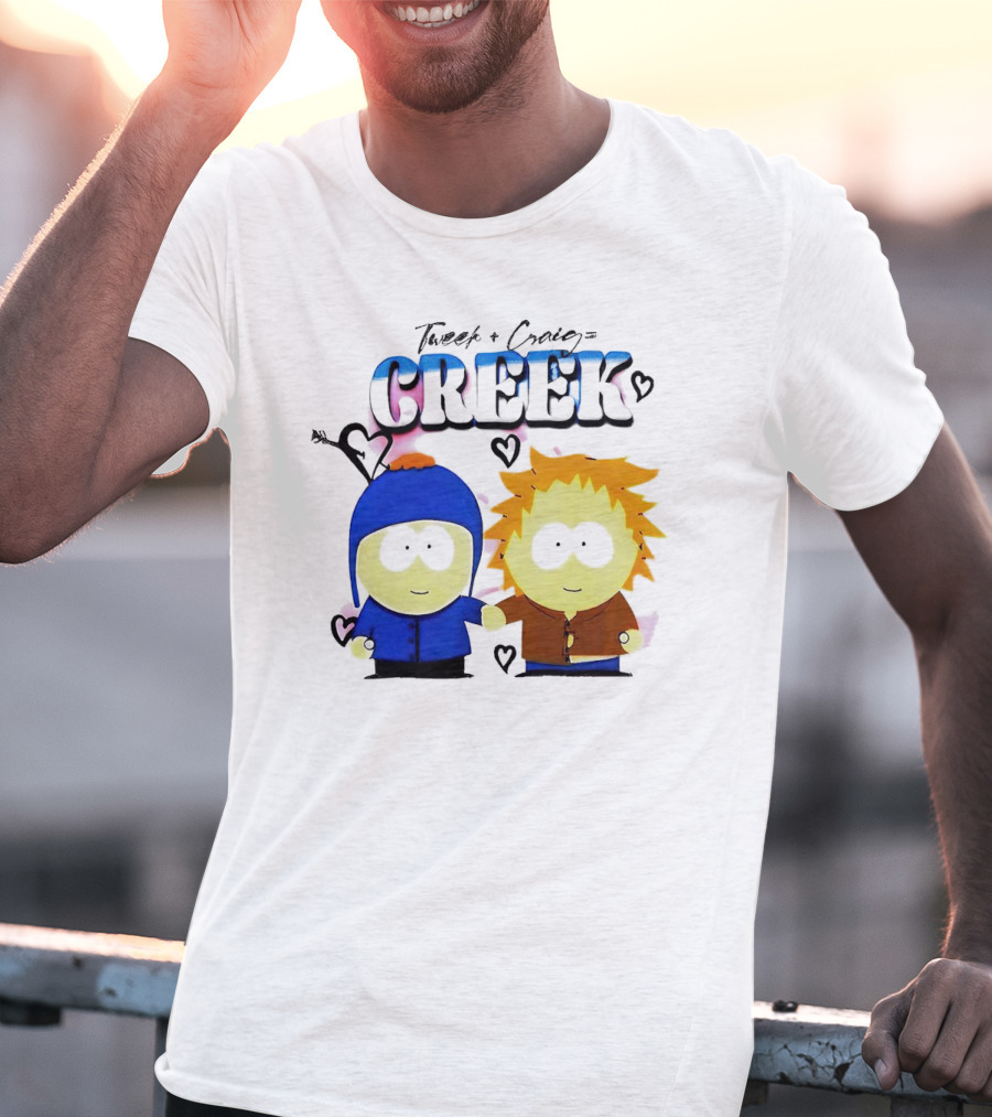 Tweek + Craig = Creek South Park T-Shirt