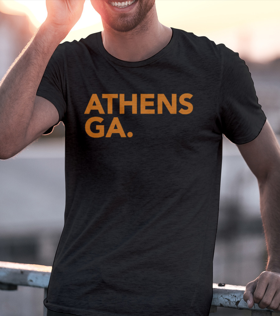 Athens GA Summer City Trucker T-Shirt