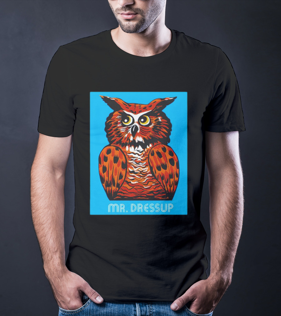 Craig Baird Mr Dressup Owl Retro T-Shirt