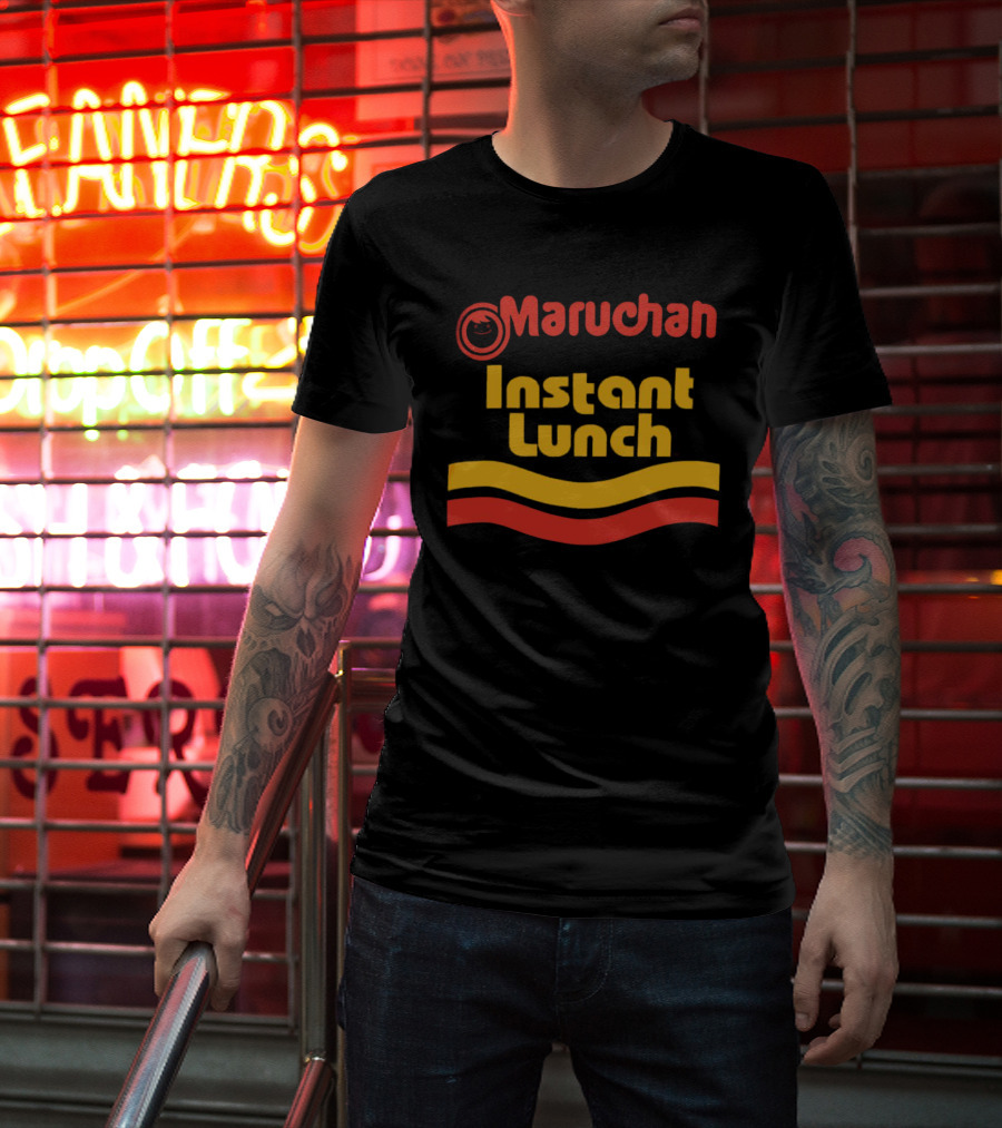 Maruchan Instant Lunch Wavy Stripes T-Shirt