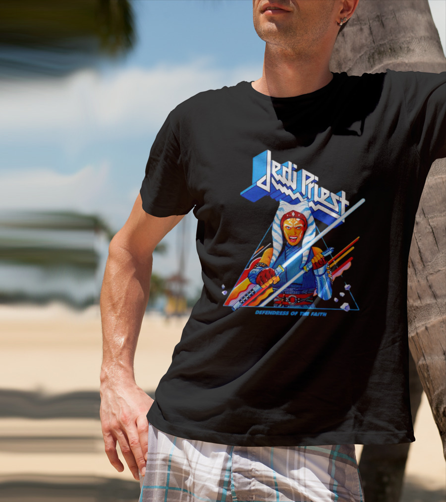 Jedi Priest Ahsoka Tano Defendress Of The Faith T-Shirt