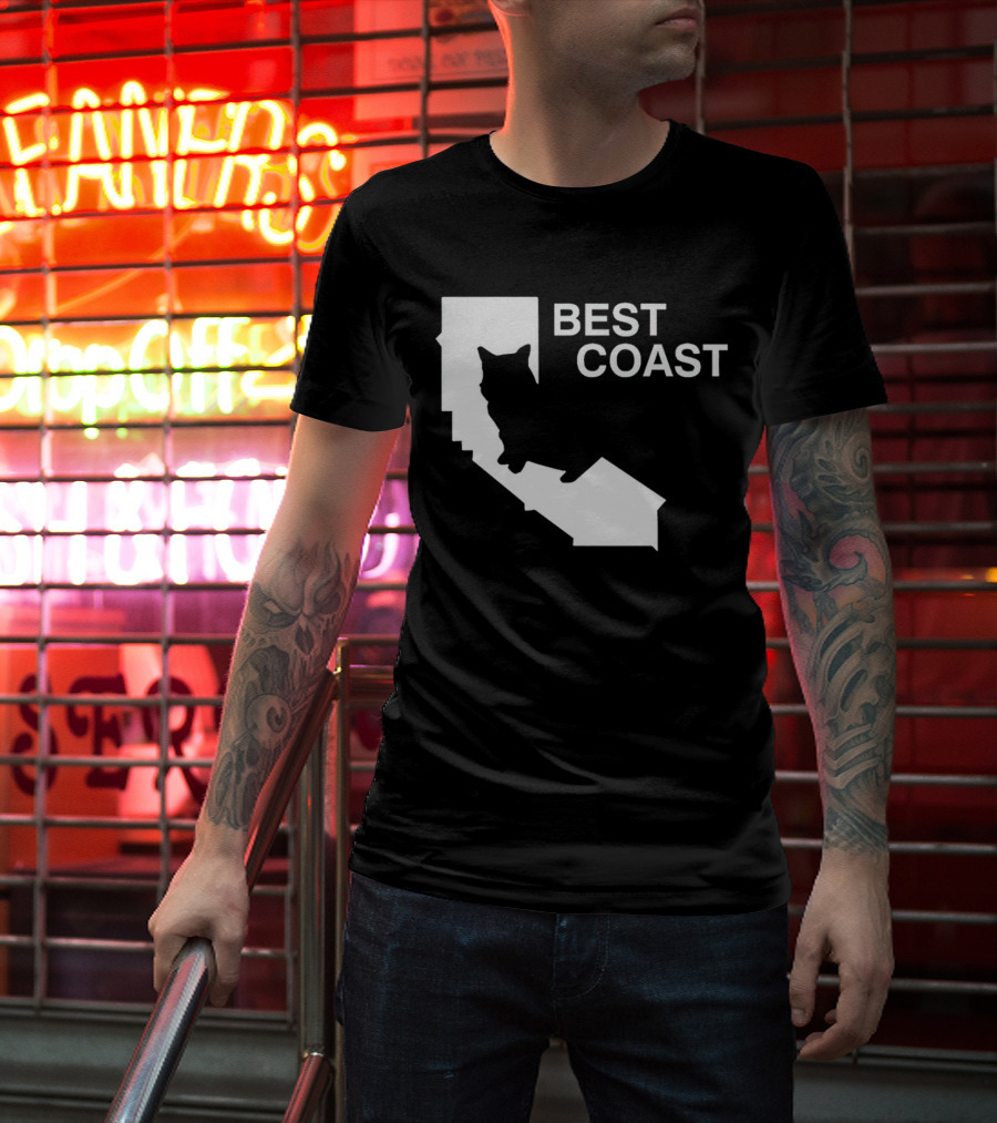 Hayley Williams Best Coast California Cat T-Shirt