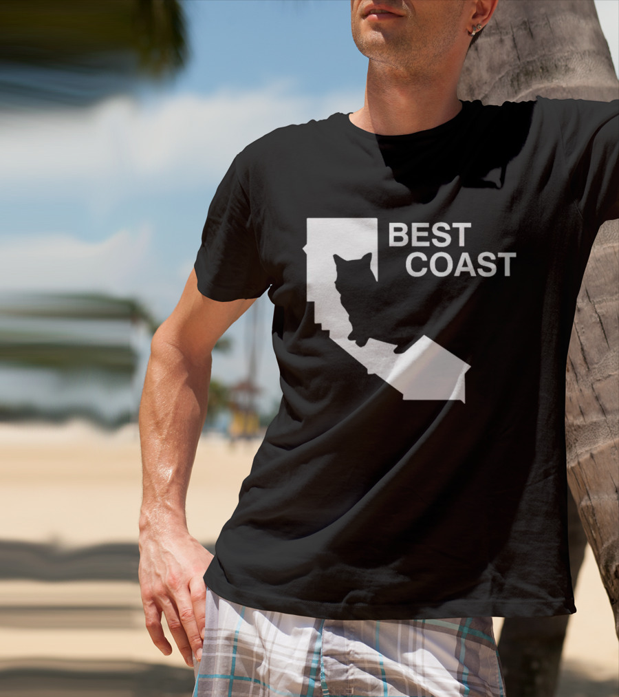 Hayley Williams Best Coast California Cat T-Shirt