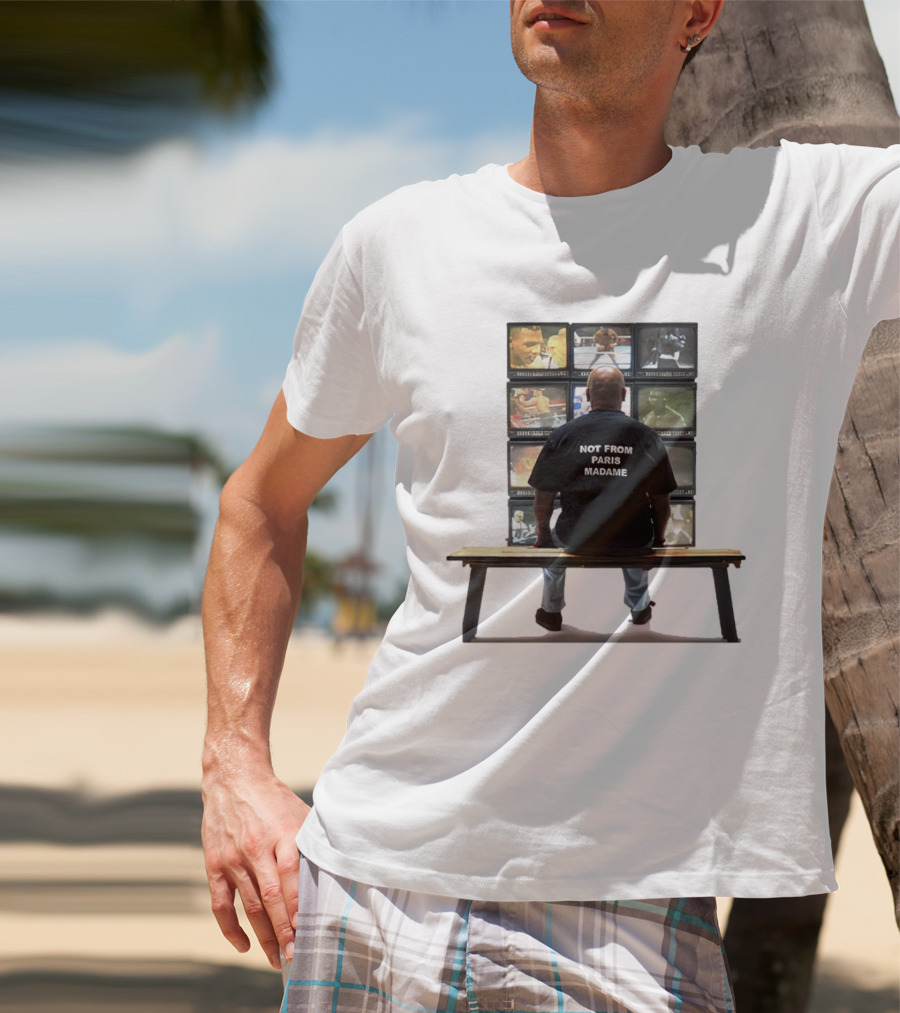 Not From Paris Madame Mike Tyson Boxing TV Monitors T-Shirt
