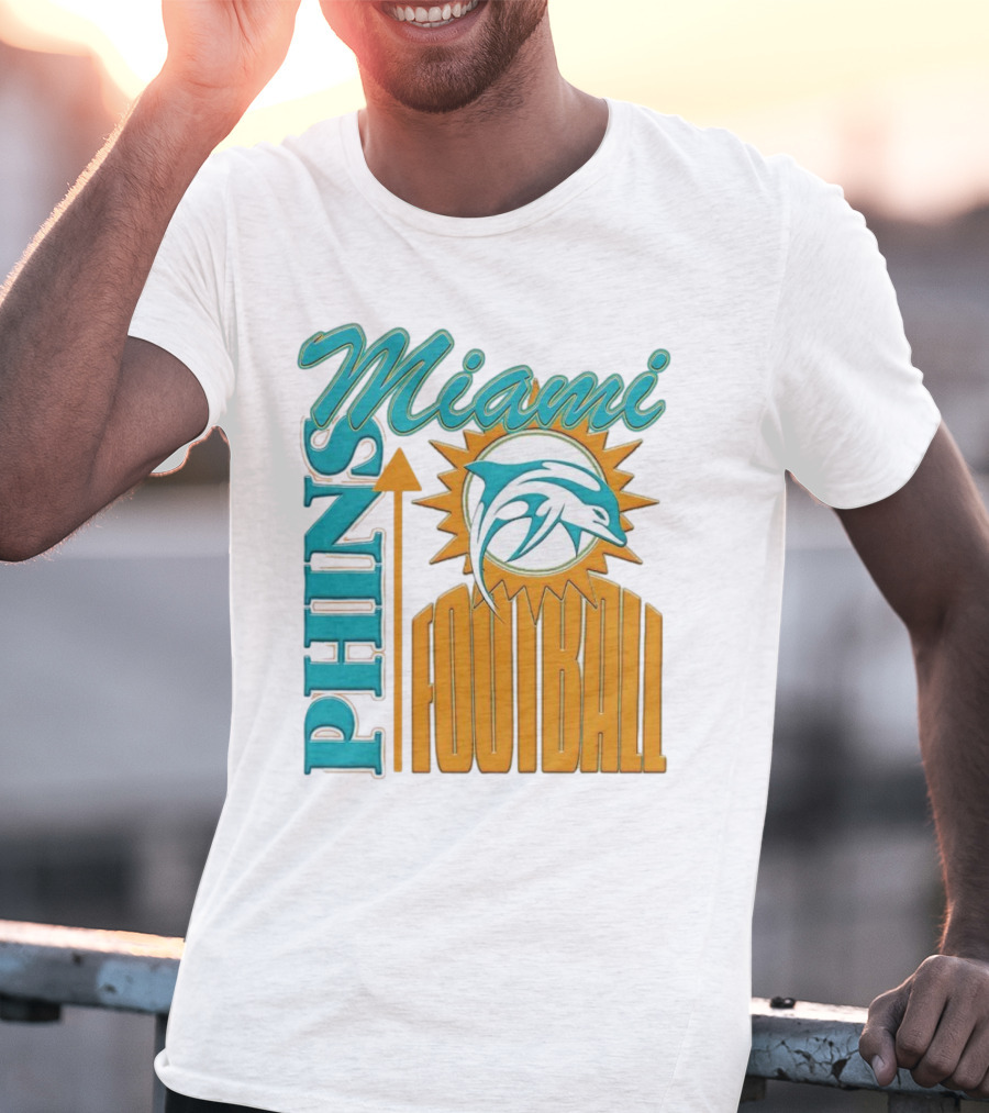 Miami Dolphins Phins Football T-Shirt