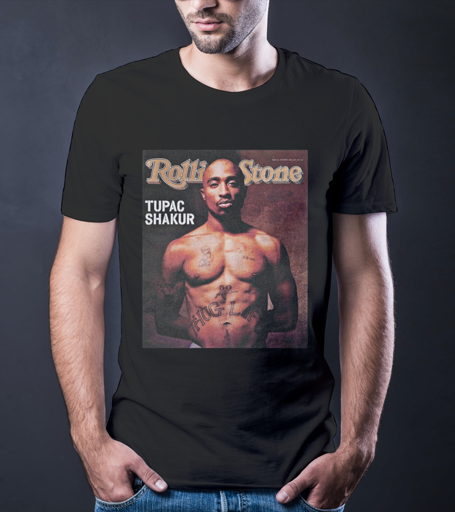 Rolling Stone Tupac Shakur Cover T-Shirt