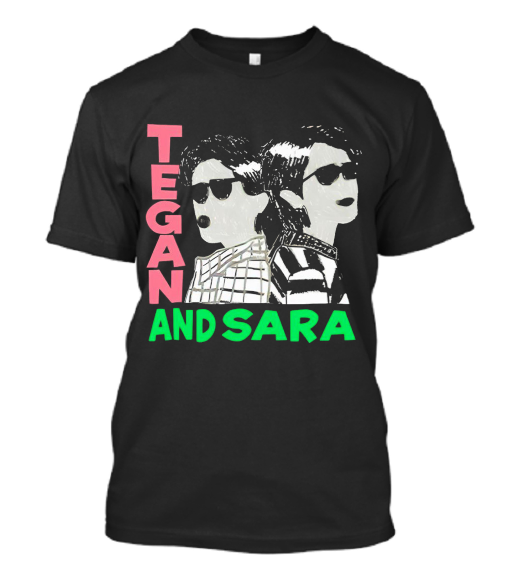 Tegan And Sara Duo Pop T-Shirt