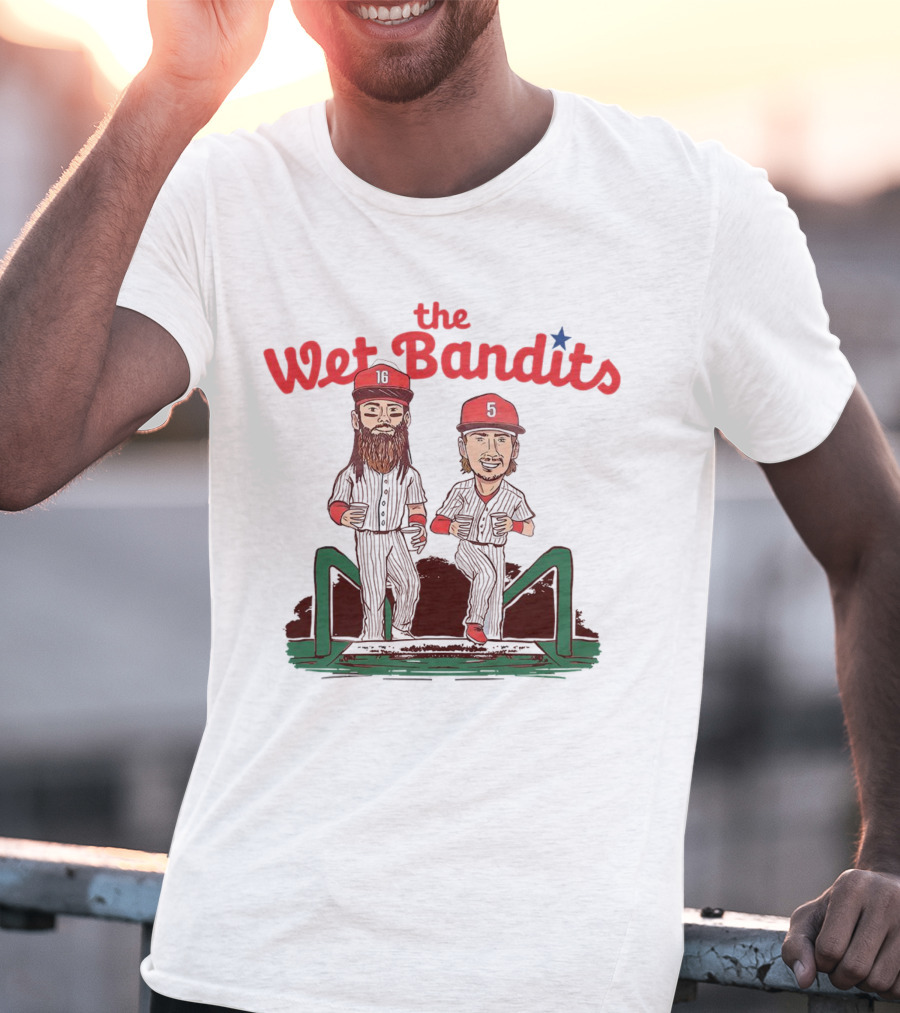 The Wet Bandits Phillies Baseball Players	Fmt T-Shirt
