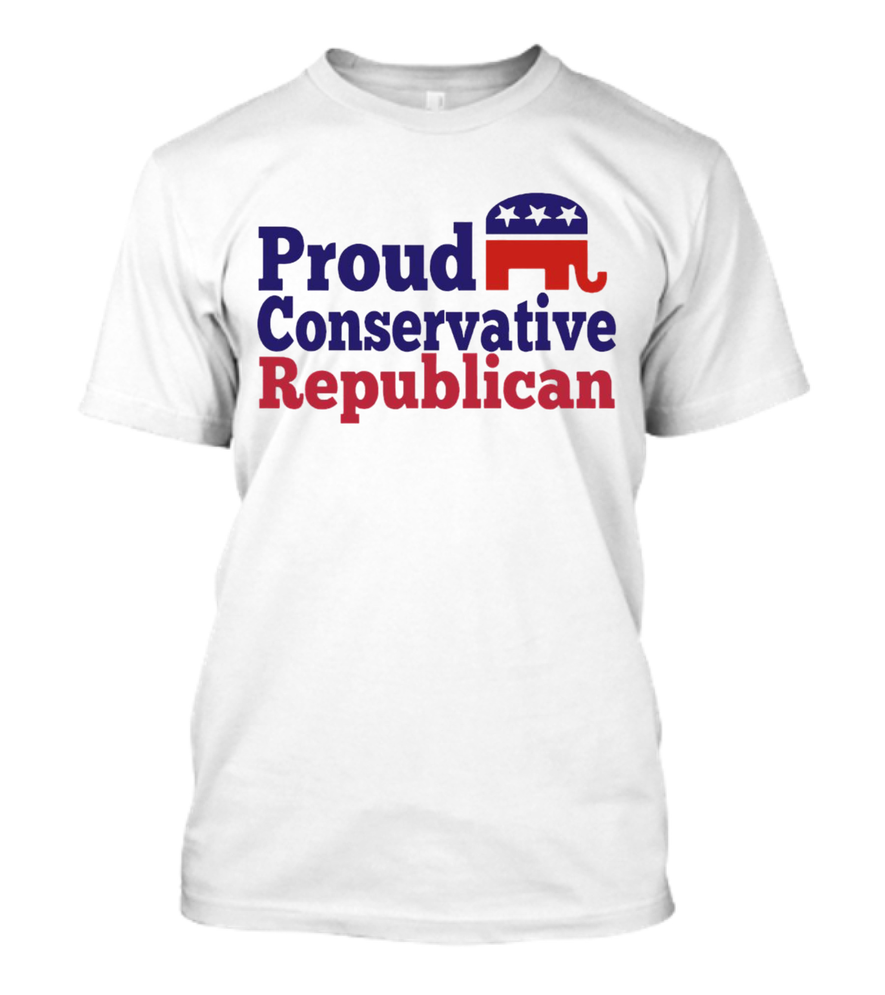 Proud Conservative Republican USA Elephant T-Shirt