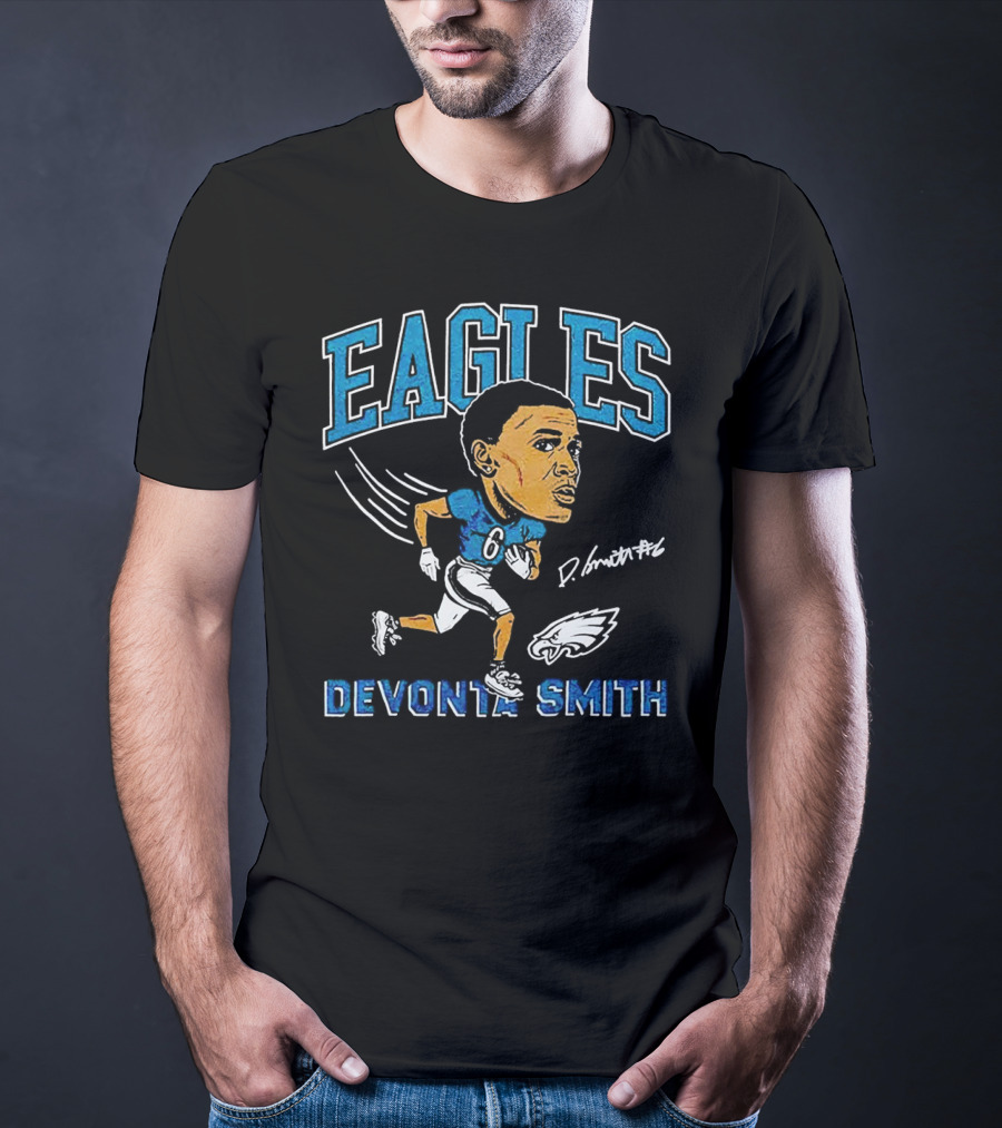 Eagles Devonta Smith 6 Signature T-Shirt
