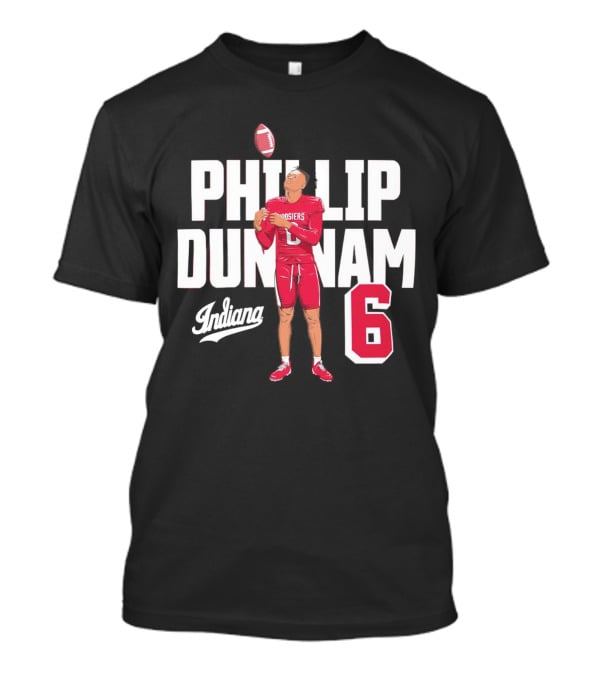 Phillip Dunnam Indiana Hoosiers 6 Football Player T-Shirt