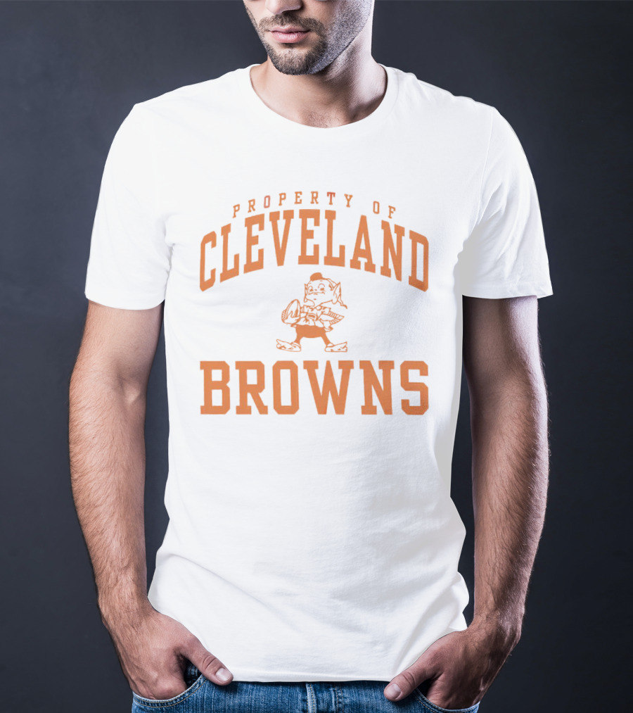 Property Of Cleveland Browns Football Mascot Classic T-Shirt