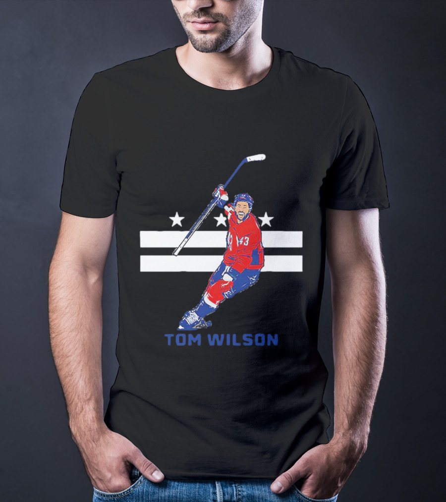Tom Wilson Washington Capitals City Star T-Shirt