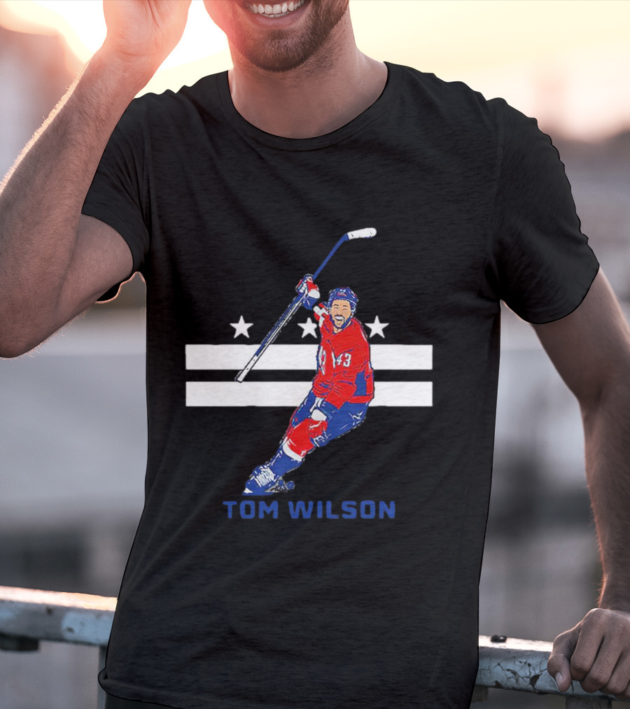 Tom Wilson Washington Capitals City Star T-Shirt