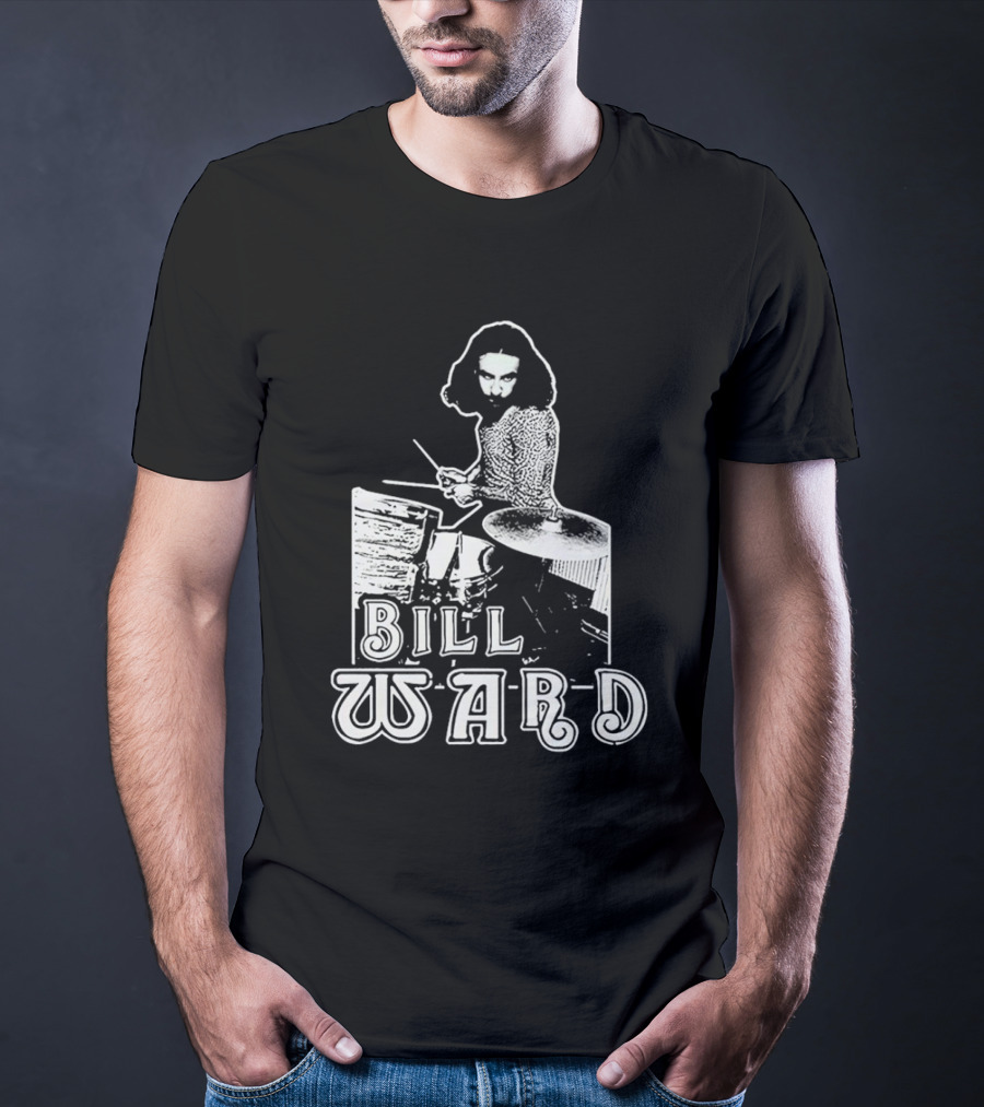Bill Ward Drumming Black Sabbath Legend T-Shirt