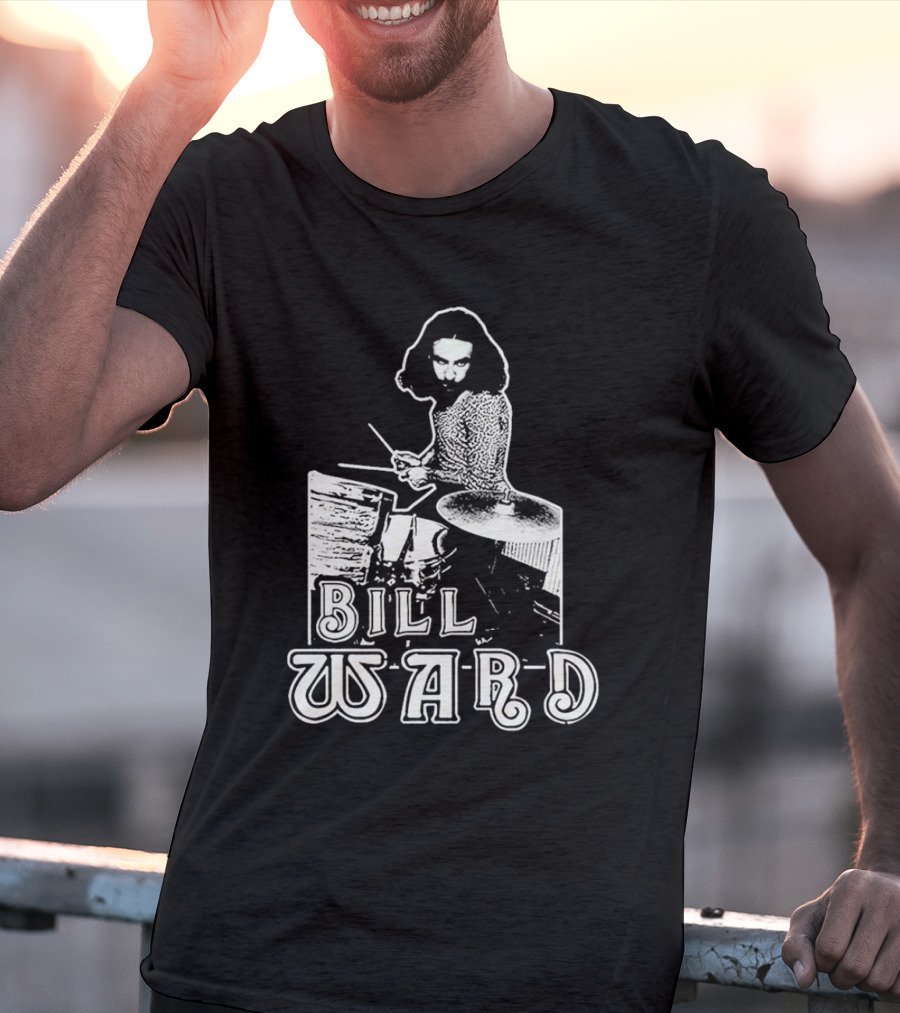 Bill Ward Drumming Black Sabbath Legend T-Shirt