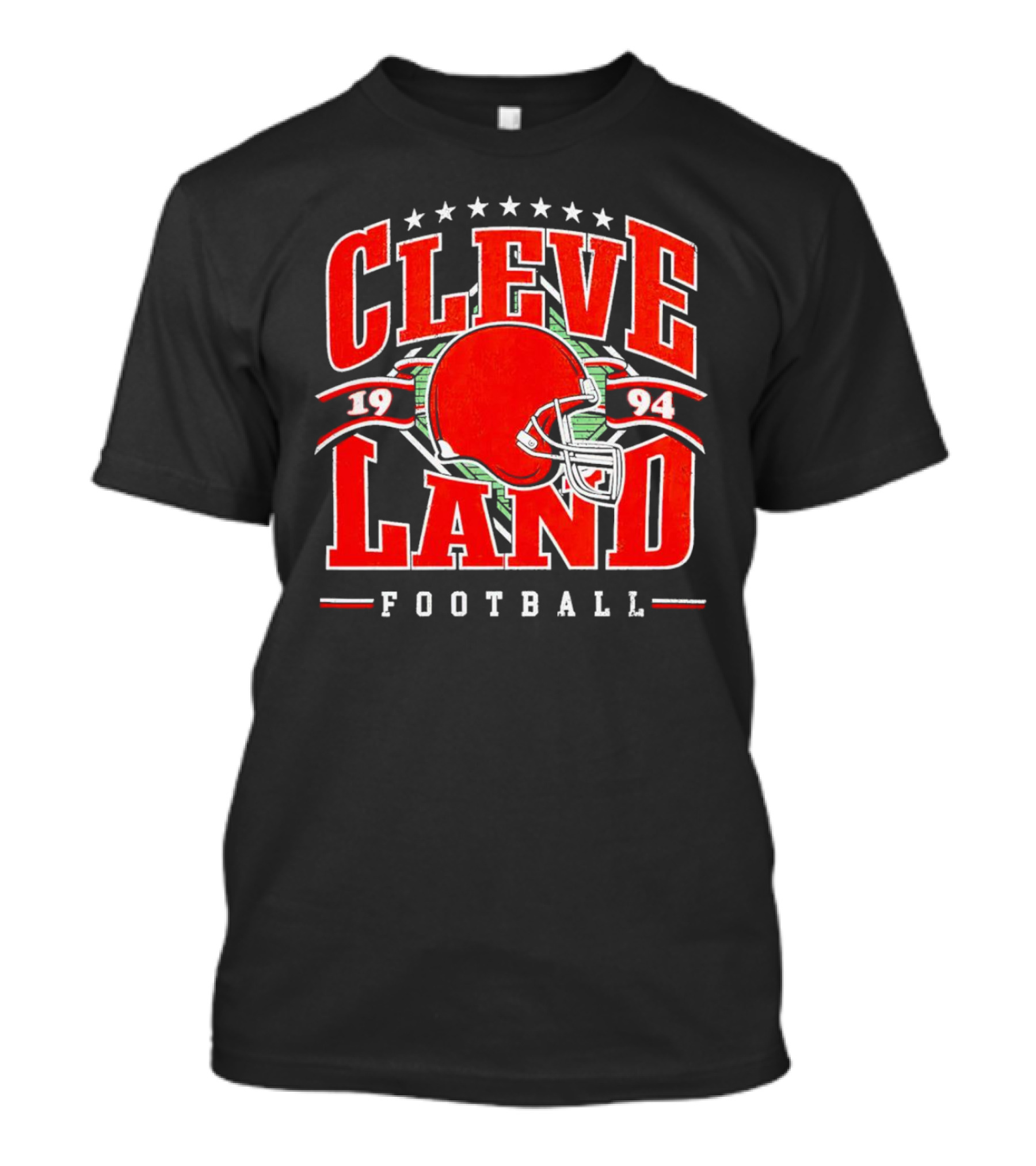 Cleveland 1994 Football Helmet Vintage Browns T-Shirt