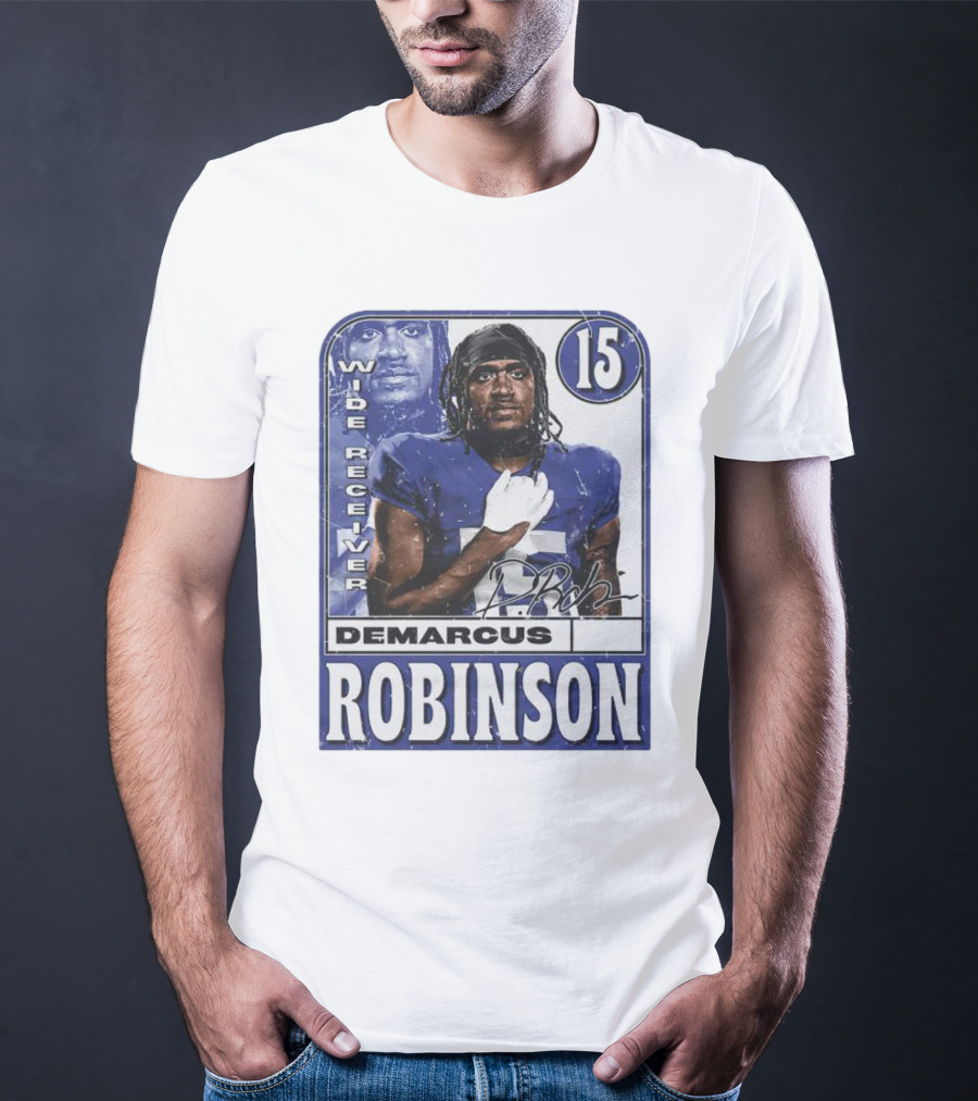 Demarcus Robinson Wide Receiver 15 Los Angeles R Card T-Shirt