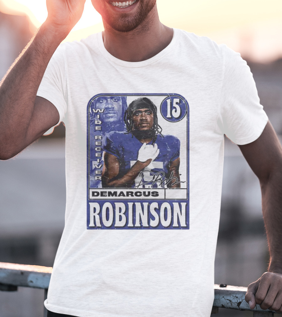 Demarcus Robinson Wide Receiver 15 Los Angeles R Card T-Shirt