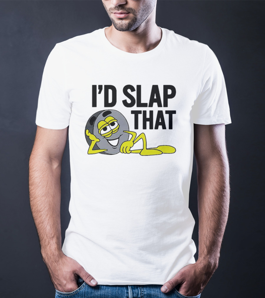 I’d Slap That Smiling Emoji Leaning With Sunglasses T-Shirt