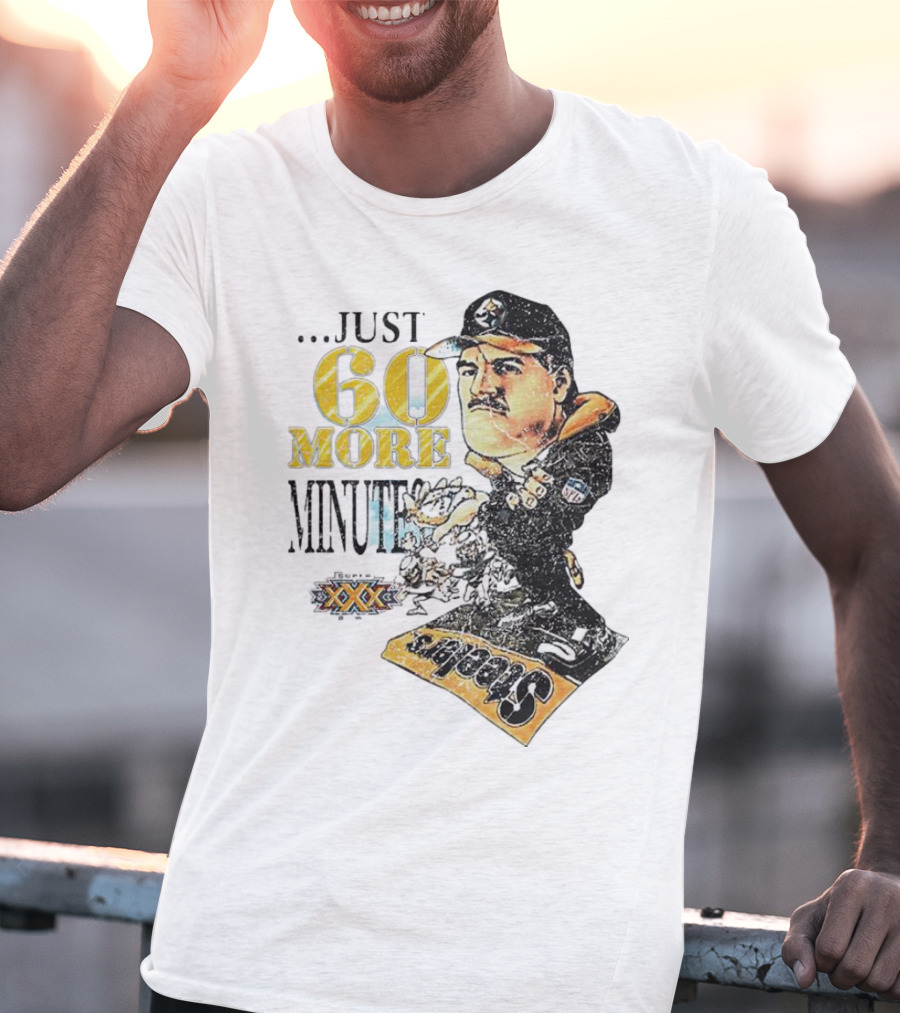 Pittsburgh Steelers Just 60 More Minutes Steelers Coach T-Shirt