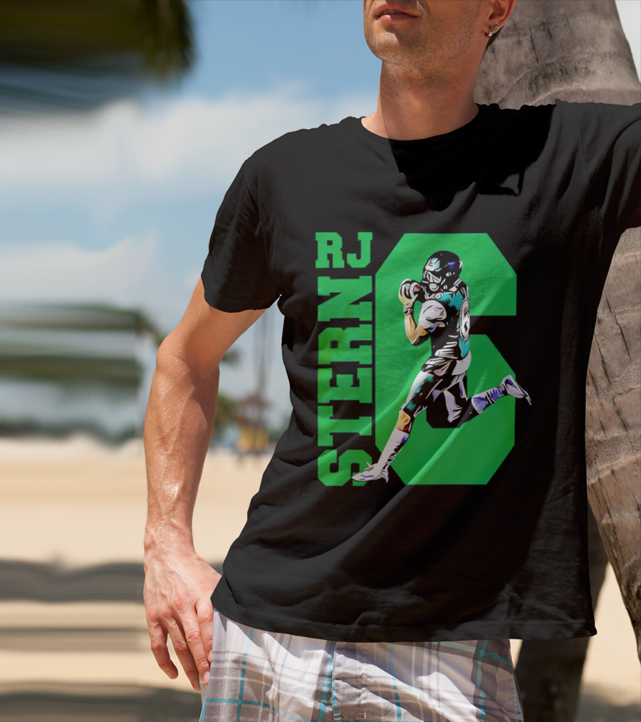 RJ Stern Football Gameday Action Player Number 6 T-Shirt