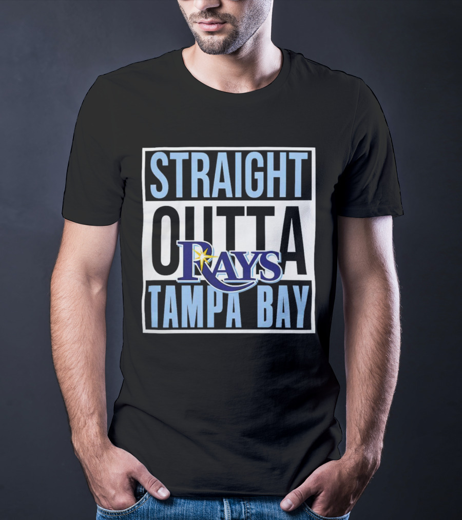 Straight Outta Tampa Bay Rays MLB T-Shirt