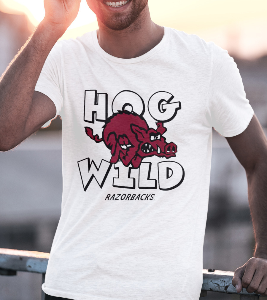 Hog Wild Razorbacks T-Shirt